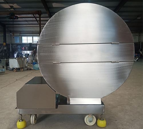 Frozen meat cutting machine2