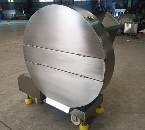 Frozen meat cutting machine3