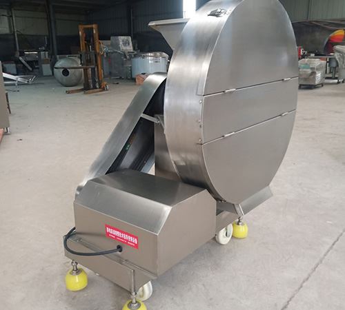 Frozen meat cutting machine4