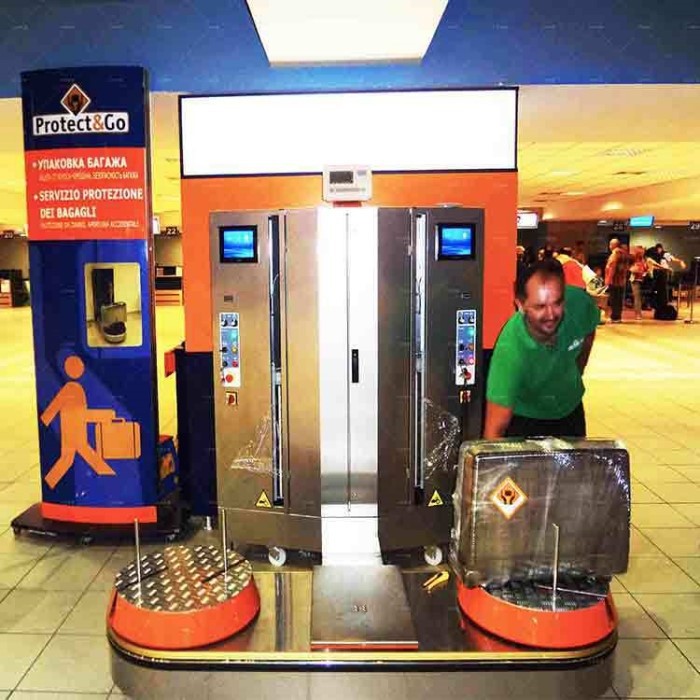 Luggage packing machine9 行李打包机9