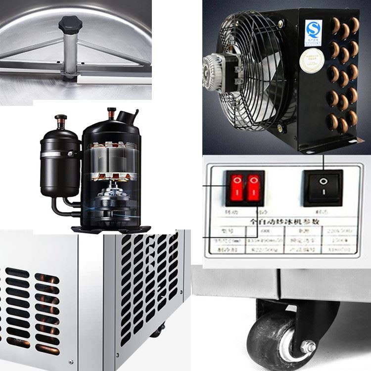 fried ice cream machine 3 油冰淇淋机3